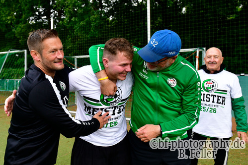 Aufstieg Babelsberg 74 , Landesklasse West, Saison 25/26, Fussball, 13.06.2026, Potsdam, Foto: Benjamin Feller