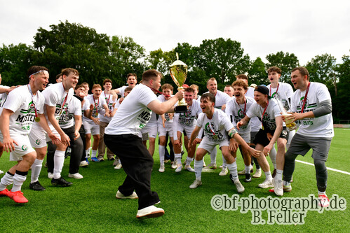 Aufstieg Babelsberg 74 , Landesklasse West, Saison 25/26, Fussball, 13.06.2026, Potsdam, Foto: Benjamin Feller