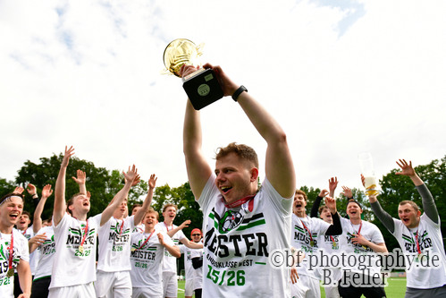 Aufstieg Babelsberg 74 , Landesklasse West, Saison 25/26, Fussball, 13.06.2026, Potsdam, Foto: Benjamin Feller