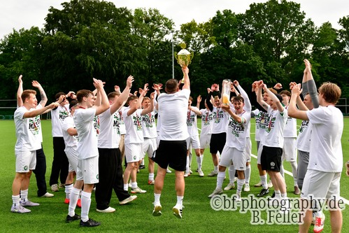 Aufstieg Babelsberg 74 , Landesklasse West, Saison 25/26, Fussball, 13.06.2026, Potsdam, Foto: Benjamin Feller
