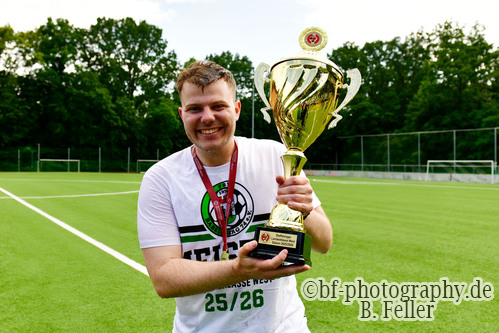 Aufstieg Babelsberg 74 , Landesklasse West, Saison 25/26, Fussball, 13.06.2026, Potsdam, Foto: Benjamin Feller