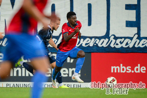 Isma Baraze Adam (RSV), Babelsberg 03 - RSV Eintracht 1949, Regionalliga Nordost, 5. Spieltag, Saison 26/27, Fussball, 14.08.2026, Potsdam, Foto: Benjamin Feller