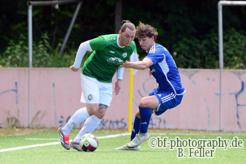 Pierre K&ouml;nig (l. 74), FSV Babelsberg 74  SG Saarmund, Landesklasse West, 26. Spieltag, Oberliga S&uuml;d, Saison 25/26, Fussball, 16.05.2026, Potsdam, Foto: Benjamin Feller