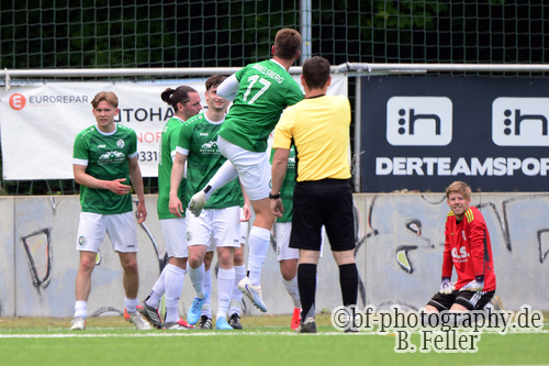Jubel 74, FSV Babelsberg 74  SG Saarmund, Landesklasse West, 26. Spieltag, Oberliga S&uuml;d, Saison 25/26, Fussball, 16.05.2026, Potsdam, Foto: Benjamin Feller