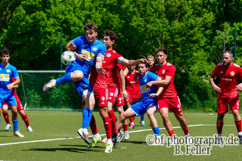 Corvin Michalak (l. RSV), Leon Hipp (r. Ketzin), RSV Eintracht 1949 U23 - FSV Ketzin-Falkenrehde, Kreisoberliga, 27. SPieltag, Saison 25/26, 17.05.2026, Fussball, Stahnsdorf, Foto: Benjamin Feller