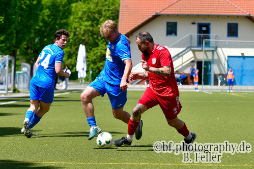 Jannis Oberbarnscheidt (l. RSV), Niclas Rogg (r. Ketzin), RSV Eintracht 1949 U23 - FSV Ketzin-Falkenrehde, Kreisoberliga, 27. SPieltag, Saison 25/26, 17.05.2026, Fussball, Stahnsdorf, Foto: Benjamin Feller