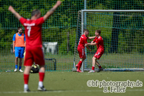 Jubel Ketzin, RSV Eintracht 1949 U23 - FSV Ketzin-Falkenrehde, Kreisoberliga, 27. SPieltag, Saison 25/26, 17.05.2026, Fussball, Stahnsdorf, Foto: Benjamin Feller