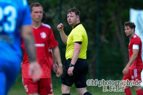 Cedric Molowitz (Schiedsrichter), RSV Eintracht 1949 U23 - FSV Ketzin-Falkenrehde, Kreisoberliga, 27. SPieltag, Saison 25/26, 17.05.2026, Fussball, Stahnsdorf, Foto: Benjamin Feller