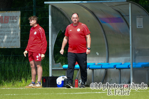 Thomas Achterberg (Trainer Ketzin), RSV Eintracht 1949 U23 - FSV Ketzin-Falkenrehde, Kreisoberliga, 27. SPieltag, Saison 25/26, 17.05.2026, Fussball, Stahnsdorf, Foto: Benjamin Feller