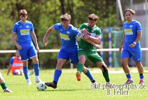 Corvin Michalak (l. RSV), RSV Eintracht 1949 U23 - SV Dallgow 47, Kreisoberliga, 24. Spieltag, Saison 25/26, 26.04.2026, Fussball,Stahnsdorf, Foto: Benjamin Feller