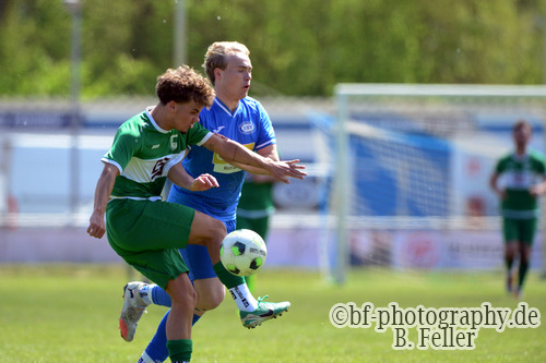 RSV Eintracht 1949 U23 - SV Dallgow 47, Kreisoberliga, 24. Spieltag, Saison 25/26, 26.04.2026, Fussball,Stahnsdorf, Foto: Benjamin Feller