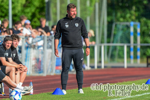 Johannes Brunzlow (Trainer Babelsberg), RSV Eintracht 1949 U19 - SV Babelsberg 03 U19, Oberer FLB Landespokal A-Junioren, Finale, 27.05.2026, Fussball, Stahnsdorf, Foto: Benjamin Feller