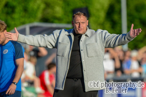 Bj&ouml;rn Rempe (Trainer RSV), RSV Eintracht 1949 U19 - SV Babelsberg 03 U19, Oberer FLB Landespokal A-Junioren, Finale, 27.05.2026, Fussball, Stahnsdorf, Foto: Benjamin Feller