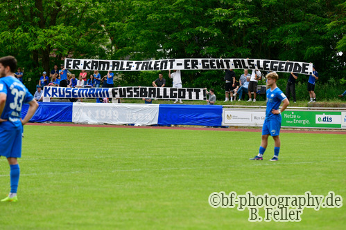 RSV Eintracht - SC Freital, Jubel nach dem Spiel, Meisterfeier und Aufstieg, Oberliga S&uuml;d, Saison 25/26, Fussball, 30.05.2026, Stahnsdorf, Foto: Benjamin Feller