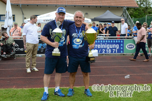 RSV Eintracht - SC Freital, Jubel nach dem Spiel, Meisterfeier und Aufstieg, Oberliga S&uuml;d, Saison 25/26, Fussball, 30.05.2026, Stahnsdorf, Foto: Benjamin Feller