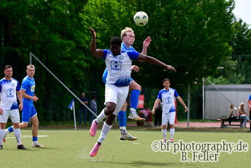 Stefan Rackwitz (l. Berge), Filip Ahlers (r. RSV), RSV Eintracht 1949 U23 - SV Germania Berge, Kreisoberliga, 28. Spieltag, 31.05.2026, Fussball, Stahnsdorf, Foto: Benjamin Feller