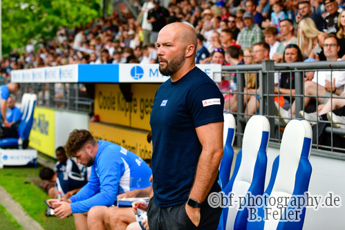 Michael Braune (Trainer babelsberg), SV Babelsberg 03 - FC Carl Zeiss Jena, Regionalliga Nordost, 2. Spieltag, Saison 26/27, Fussball, 31.07.2026, Potsdam, Foto: Benjamin Feller Michael Braune (Trainer babelsberg), SV Babelsberg 03 - FC Carl Zeiss Jena, Regionalliga Nordost, 2. Spieltag, Saison 26/27, Fussball, 31.07.2026, Potsdam, Foto: Benjamin Feller