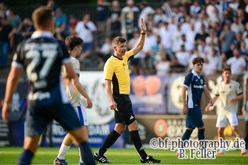 Sirko Müke (Schiedsrichter), SV Babelsberg 03 - FC Carl Zeiss Jena, Regionalliga Nordost, 2. Spieltag, Saison 26/27, Fussball, 31.07.2026, Potsdam, Foto: Benjamin Feller Sirko Müke (Schiedsrichter), SV Babelsberg 03 - FC Carl Zeiss Jena, Regionalliga Nordost, 2. Spieltag, Saison 26/27, Fussball, 31.07.2026, Potsdam, Foto: Benjamin Feller