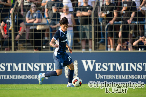 Mingi Kang (Babelsberg), SV Babelsberg 03 - FC Carl Zeiss Jena, Regionalliga Nordost, 2. Spieltag, Saison 26/27, Fussball, 31.07.2026, Potsdam, Foto: Benjamin Feller Mingi Kang (Babelsberg), SV Babelsberg 03 - FC Carl Zeiss Jena, Regionalliga Nordost, 2. Spieltag, Saison 26/27, Fussball, 31.07.2026, Potsdam, Foto: Benjamin Feller
