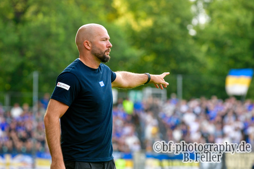 Michael Braune (Trainer babelsberg), SV Babelsberg 03 - FC Carl Zeiss Jena, Regionalliga Nordost, 2. Spieltag, Saison 26/27, Fussball, 31.07.2026, Potsdam, Foto: Benjamin Feller Michael Braune (Trainer babelsberg), SV Babelsberg 03 - FC Carl Zeiss Jena, Regionalliga Nordost, 2. Spieltag, Saison 26/27, Fussball, 31.07.2026, Potsdam, Foto: Benjamin Feller