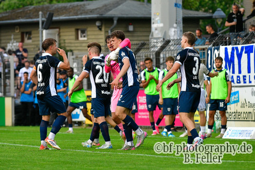 SV Babelsberg 03 - FC Carl Zeiss Jena, Regionalliga Nordost, 2. Spieltag, Saison 26/27, Fussball, 31.07.2026, Potsdam, Foto: Benjamin Feller
