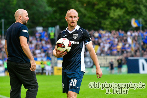 Tobias Hasse (Babelsberg), SV Babelsberg 03 - FC Carl Zeiss Jena, Regionalliga Nordost, 2. Spieltag, Saison 26/27, Fussball, 31.07.2026, Potsdam, Foto: Benjamin Feller Tobias Hasse (Babelsberg), SV Babelsberg 03 - FC Carl Zeiss Jena, Regionalliga Nordost, 2. Spieltag, Saison 26/27, Fussball, 31.07.2026, Potsdam, Foto: Benjamin Feller