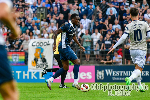 SV Babelsberg 03 - FC Carl Zeiss Jena, Regionalliga Nordost, 2. Spieltag, Saison 26/27, Fussball, 31.07.2026, Potsdam, Foto: Benjamin Feller