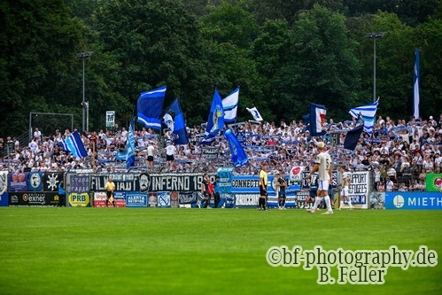 Babelsberg Fans, SV Babelsberg 03 - FC Carl Zeiss Jena, Regionalliga Nordost, 2. Spieltag, Saison 26/27, Fussball, 31.07.2026, Potsdam, Foto: Benjamin Feller Babelsberg Fans, SV Babelsberg 03 - FC Carl Zeiss Jena, Regionalliga Nordost, 2. Spieltag, Saison 26/27, Fussball, 31.07.2026, Potsdam, Foto: Benjamin Feller
