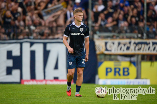 Jannis Lang (babelsberg), SV Babelsberg 03 - FC Carl Zeiss Jena, Regionalliga Nordost, 2. Spieltag, Saison 26/27, Fussball, 31.07.2026, Potsdam, Foto: Benjamin Feller Jannis Lang (babelsberg), SV Babelsberg 03 - FC Carl Zeiss Jena, Regionalliga Nordost, 2. Spieltag, Saison 26/27, Fussball, 31.07.2026, Potsdam, Foto: Benjamin Feller