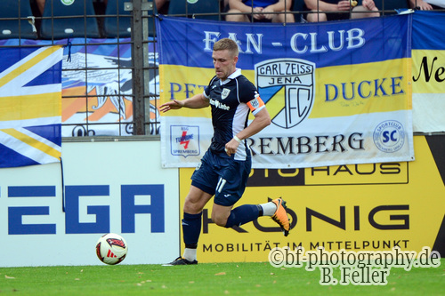 Tino Schmidt (Babelsberg), SV Babelsberg 03 - FC Carl Zeiss Jena, Regionalliga Nordost, 2. Spieltag, Saison 26/27, Fussball, 31.07.2026, Potsdam, Foto: Benjamin Feller