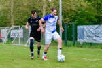 Timon Pinno (l. Geltow), Lucas Spann (r. Berge), SG Geltow - SV Germania Berge, Kreisoberliga, 25. Spieltag, Saison 25/26, 03.05.2026, Fussball, Geltow, Foto: Benjamin Feller