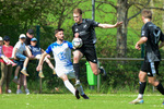 Marcel Matthey (l. Berge), Richard Schreiber (r. Geltow), SG Geltow - SV Germania Berge, Kreisoberliga, 25. Spieltag, Saison 25/26, 03.05.2026, Fussball, Geltow, Foto: Benjamin Feller