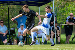 Richard Schreiber (l. Geltow), Marcel Matthey (r. Berge), SG Geltow - SV Germania Berge, Kreisoberliga, 25. Spieltag, Saison 25/26, 03.05.2026, Fussball, Geltow, Foto: Benjamin Feller