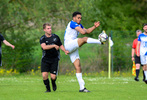 Maximilian Frische (l. Geltow), Lennard Amadou Meyer (r. Berge), SG Geltow - SV Germania Berge, Kreisoberliga, 25. Spieltag, Saison 25/26, 03.05.2026, Fussball, Geltow, Foto: Benjamin Feller
