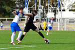 Toby Michalski (l. Krieschow), Jonas Arnold (r. Viktoria), SV Viktoria Potsdam - VfB Krieschow, Landespokal, Achtelfinale, Saison 26/27, Fussball, 03.10.2026, Potsdam, Foto: Benjamin Feller