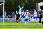 Erik Firchau (l. Viktoria), Miguel Pereira Rpdrigues (r. Krieschow), SV Viktoria Potsdam - VfB Krieschow, Landespokal, Achtelfinale, Saison 26/27, Fussball, 03.10.2026, Potsdam, Foto: Benjamin Feller