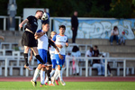 Tom Nattermann (l. Viktroia), Alexander Bittroff (r. Kireschow), SV Viktoria Potsdam - VfB Krieschow, Landespokal, Achtelfinale, Saison 26/27, Fussball, 03.10.2026, Potsdam, Foto: Benjamin Feller