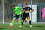 Marcel Hennig (l. Ruhlsdorf), Julius Kniehase (r. Teltow), SV Ruhlsdorf - United Teltow FC, Kreisliga B, 1. Spieltag, Saison 25/26, 04.04.2025, Teltow, Foto: Benjamin Feller
