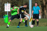 Fynn Heinecke (l. Ruhlsdorf), Theodor Szenkler (r. Teltow), SV Ruhlsdorf - United Teltow FC, Kreisliga B, 1. Spieltag, Saison 25/26, 04.04.2025, Teltow, Foto: Benjamin Feller