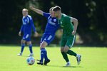 Jordan Lee J&auml;ger (l. Trebbin), Niklas Kleinert (r. Falkensee), VfB Trebbin - SV Falkensee Finkenkrug, Landespokal 2, Runde, Saison 26/27, Fussball, 05.09.2026, Trebbin, Foto: Benjamin Feller