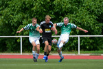 Oliver Zelenko (l. Golm), Lennart Claussen (m. Teltow), Ben Fredrich (r. Golm), United Teltow - Gr&uuml;n Wei&szlig; Golm II, Kreisliga B, 29. Spieltag, 07.06.2026, Fussball, Teltow, Foto: Benjamin Feller