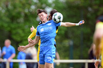 Eni Jupolli (l. RSV), Eric Tavares Ganime Bastos (r. Plauen), RSV Eintracht 1949 - VFC Plauen, 28. Spieltag, Oberliga S&uuml;d, Saison 25/26, Fussball, 09.05.2026, Stahnsdorf, Foto: Benjamin Feller