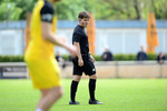 Albert Lehmann (Schiedsrichter), RSV Eintracht 1949 - VFC Plauen, 28. Spieltag, Oberliga S&uuml;d, Saison 25/26, Fussball, 09.05.2026, Stahnsdorf, Foto: Benjamin Feller