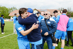 Jubel RSV, RSV Eintracht 1949 - VFC Plauen, 28. Spieltag, Oberliga S&uuml;d, Saison 25/26, Fussball, 09.05.2026, Stahnsdorf, Foto: Benjamin Feller