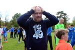 Patrick Hinze (Trainer RSV), Jubel RSV, RSV Eintracht 1949 - VFC Plauen, 28. Spieltag, Oberliga S&uuml;d, Saison 25/26, Fussball, 09.05.2026, Stahnsdorf, Foto: Benjamin Feller