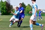 Robin Linthe (l. Teltow), Janick Strau&szlig; (r. Schenkenhorst), United Teltow FC - SG Schenkenhorst, Kreisliga B, 26. SPieltag, Saison 25/26, 10.05.2026, Fussball, Teltow, Foto: Benjamin Feller