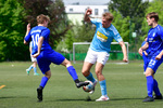 Linus Jatzkowski (l. Schenkenhorst), Tobias Steiner (r. Teltow), United Teltow FC - SG Schenkenhorst, Kreisliga B, 26. SPieltag, Saison 25/26, 10.05.2026, Fussball, Teltow, Foto: Benjamin Feller