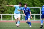Kenan Reuter (l. Teltow), Lars Richard Gallasch (r. Schenkenhorst), United Teltow FC - SG Schenkenhorst, Kreisliga B, 26. SPieltag, Saison 25/26, 10.05.2026, Fussball, Teltow, Foto: Benjamin Feller