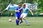 Janick Strau&szlig; (l. Schenkenhorst), Lennart Claussen (r. Teltow), United Teltow FC - SG Schenkenhorst, Kreisliga B, 26. SPieltag, Saison 25/26, 10.05.2026, Fussball, Teltow, Foto: Benjamin Feller