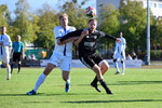 Dominik Horstmann (l. Bernau), John Lukas Schmidt (r. Fortuna),  Fortuna Babelsberg - FSV Bernau, Landesliga Nord, 6. Spieltag, , Saison 26/27, Fussball, 10.10.2026, Potsdam, Foto: Benjamin Feller